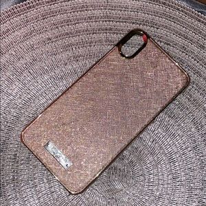 Gold Texture iPhone XS Max Case (Kate Spade)